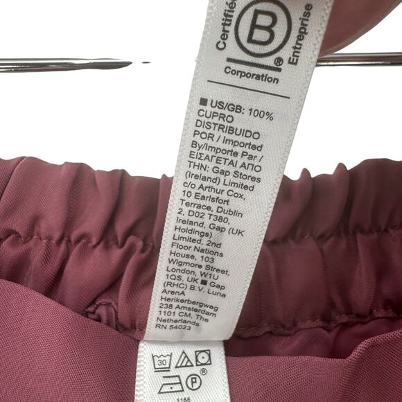 Athleta Cam Cool Plum Lounge Pant WMNS Large Sleep Ware Wide Leg Tawny Rose High - Picture 3 of 10